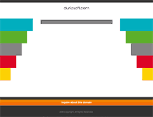 Tablet Screenshot of duriosoft.com
